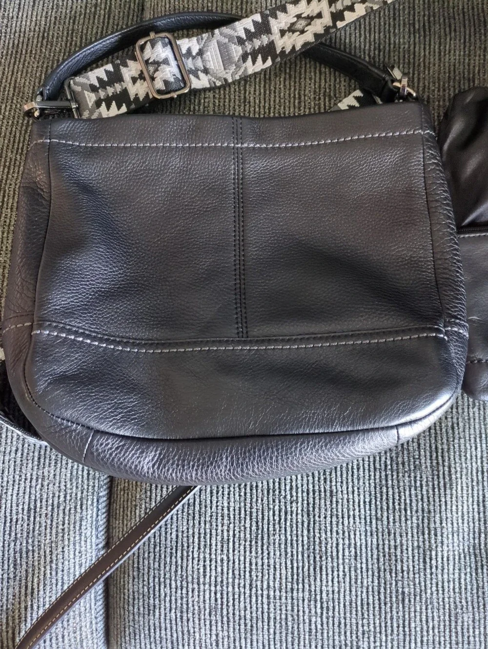 ❤️ EUC Coach F49160 Black Park Leather Mini Duffle Crossbody W/Extras